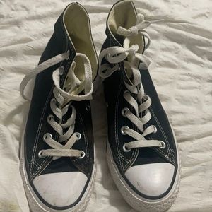 High top black converse